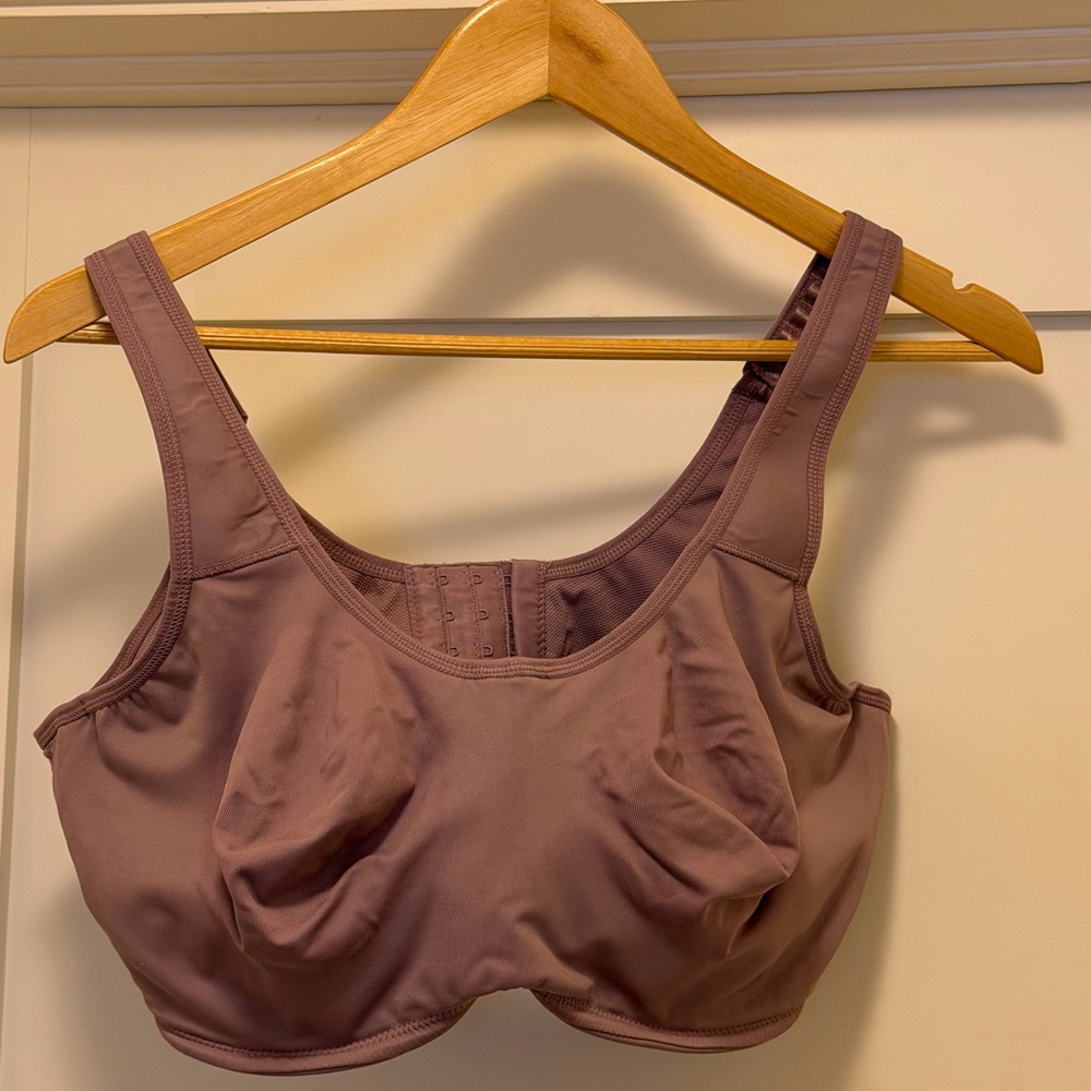 Wacoal High Support Sports Bra - Mauve